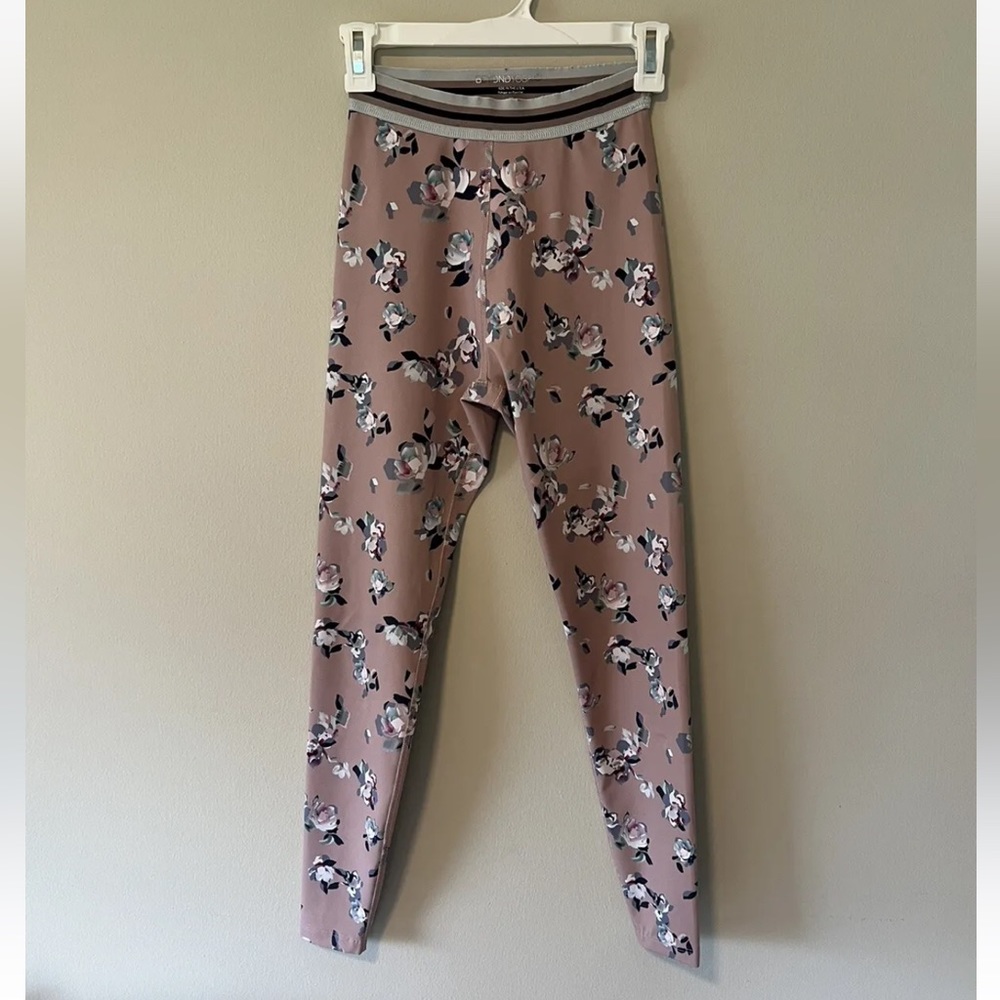 beyond yoga olympus one floral blush legging Sz XS
